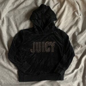 Juicy Couture Black Velour Hoodie - 7